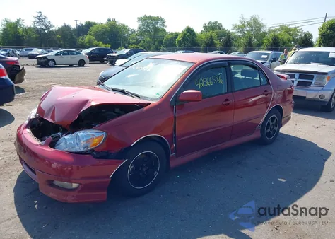 2006 Toyota Corolla S из США, поврежденный, VIN 2T1BR32E16C667330